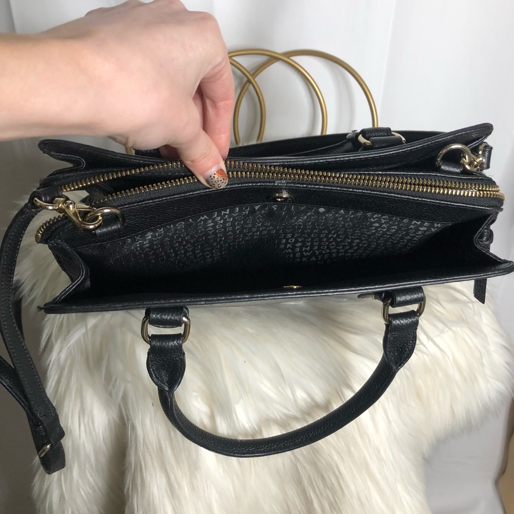 SOLD Kate Spade Pebbled Mulberry Street Lise Satch - Picture 9 of 12